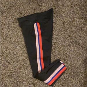 Women’s Black, pink, and red Nike  tights size M